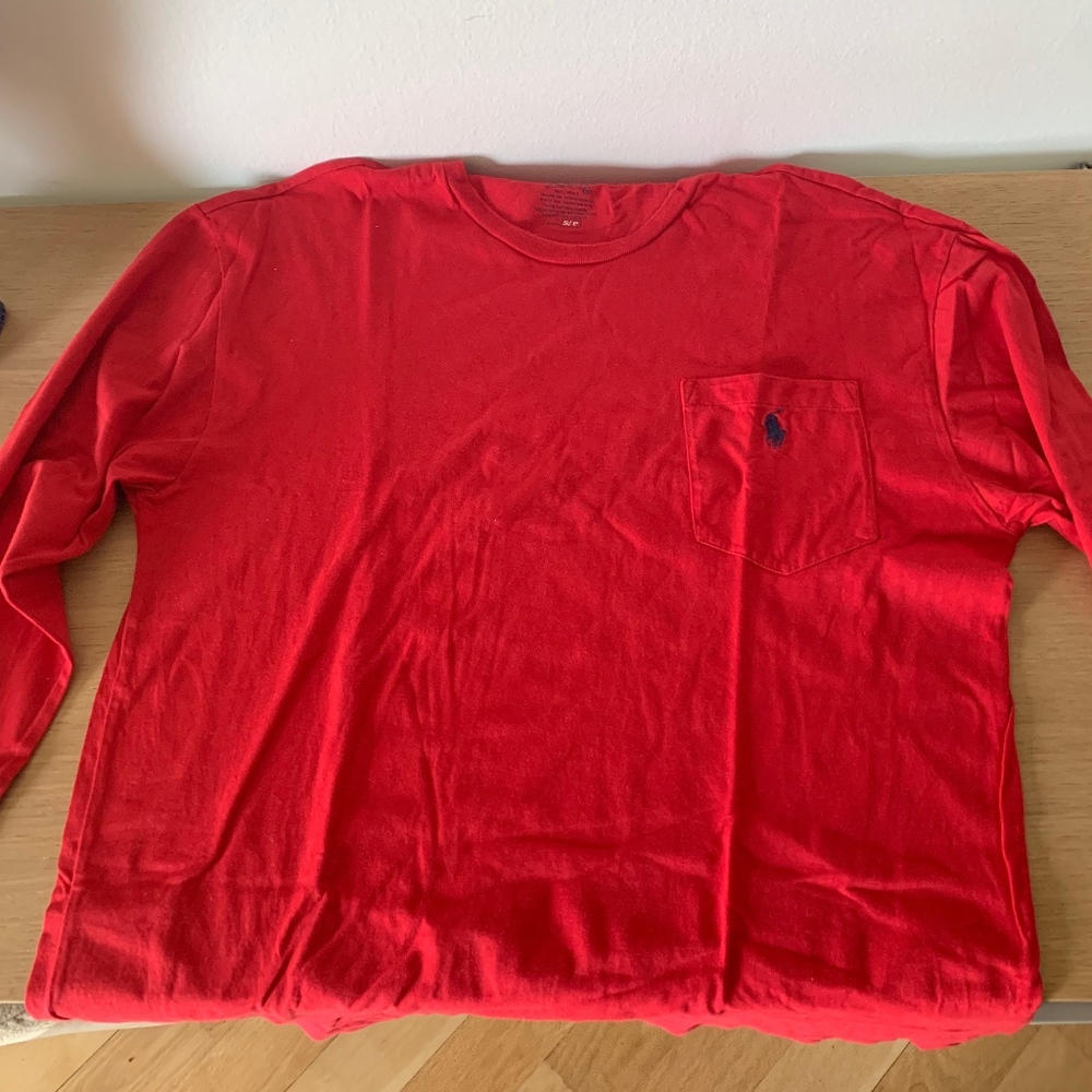 Polo Ralph Lauren T-Shirt Long Sleeve Size-S